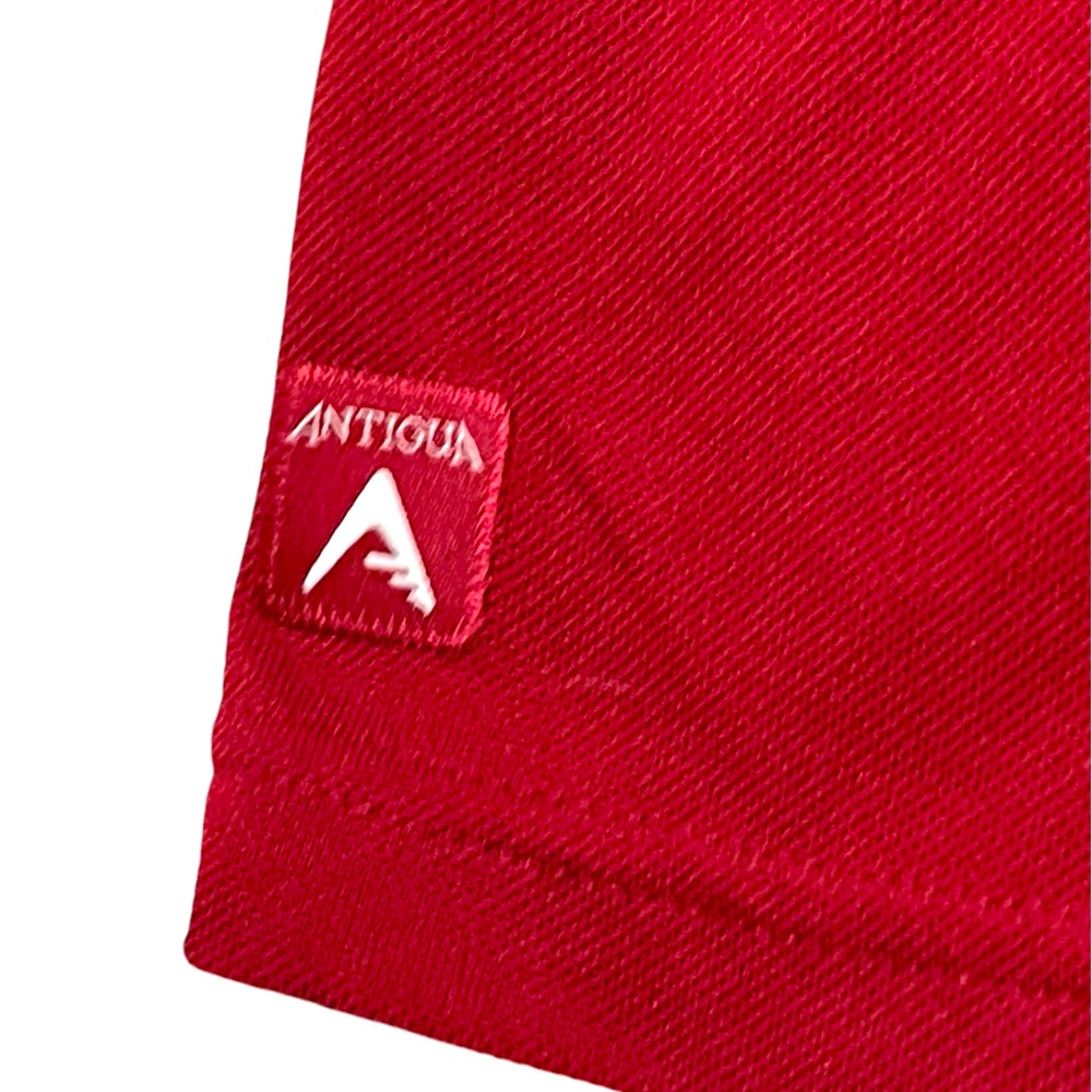 Antigua men’s size XL Alabama/UA crimson and white golf polo/SS/ROLL TIDE ROLL - Picture 3 of 6